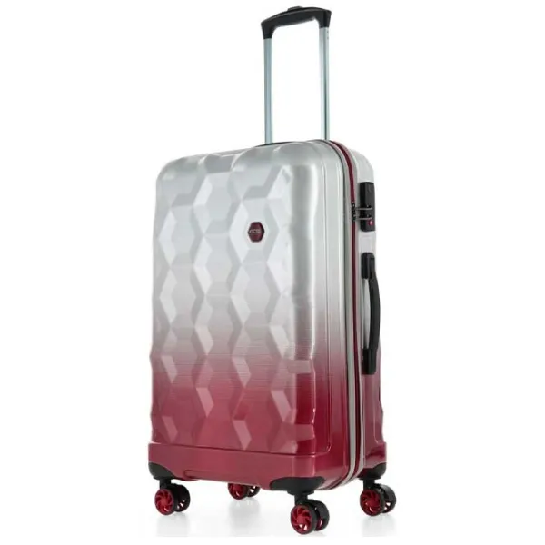 Чемодан CCS 5226 105л/ Red Grey photo 2 Чемодан CCS 5226 105л/ Red Grey photo 2