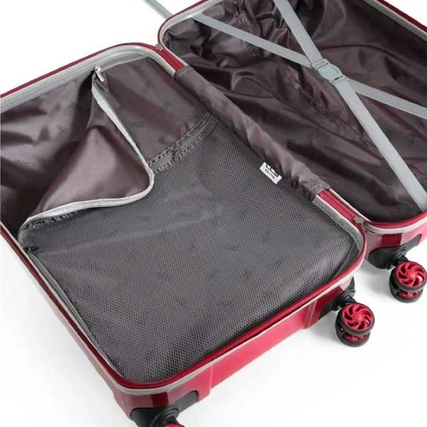 Чемодан CCS 5226 105л/ Red Grey photo 5 Чемодан CCS 5226 105л/ Red Grey photo 5