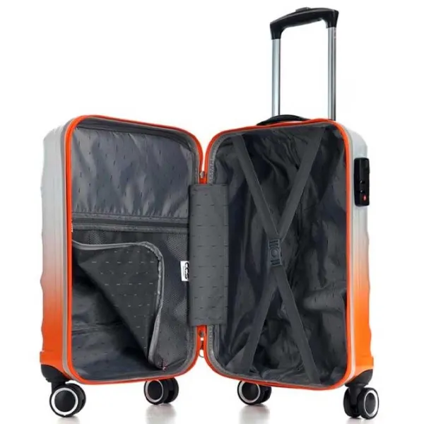 Valiză CCS 5226 105l/ Orange Grey photo 4 Valiză CCS 5226 105l/ Orange Grey photo 4