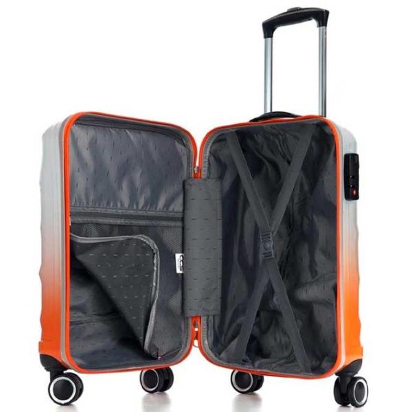 Valiză CCS 5226 105l/ Orange Grey photo 4 Valiză CCS 5226 105l/ Orange Grey photo 4