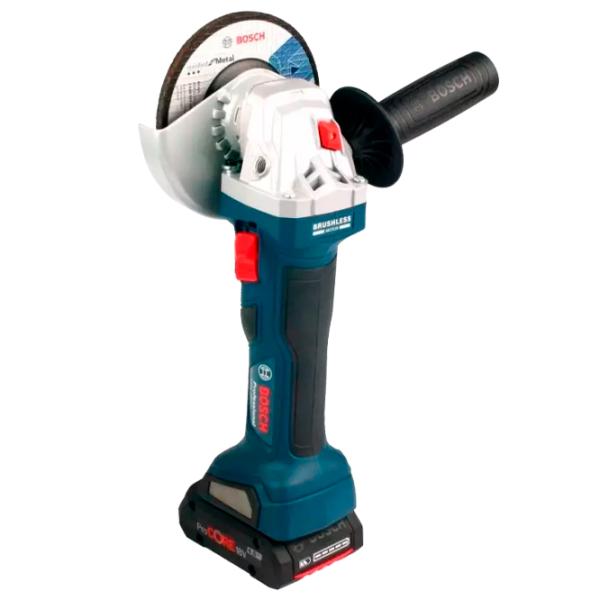 Polizor Bosch GWS 180-LI Unghiular / / Blue photo 2