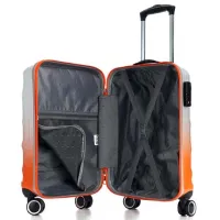 Valiză CCS 5226 62 ll/ Orange Grey photo 5