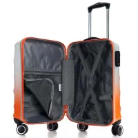 Valiză CCS 5226 105l/ Orange Grey photo 5