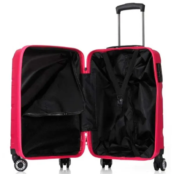 Valiză CCS 5223 45l/ Pink photo 4 Valiză CCS 5223 45l/ Pink photo 4