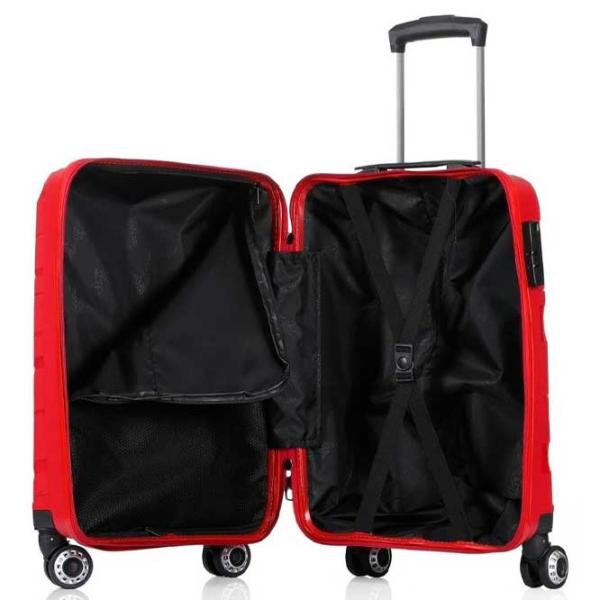 Valiză CCS 5223 45l/ Red photo 5 Valiză CCS 5223 45l/ Red photo 5