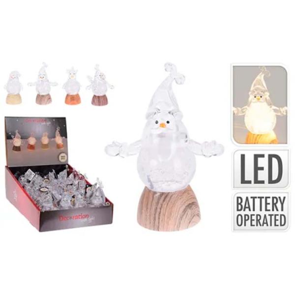 Сувенир Christmas "Figurina de Craciun" Пластик / Прозрачный photo 1