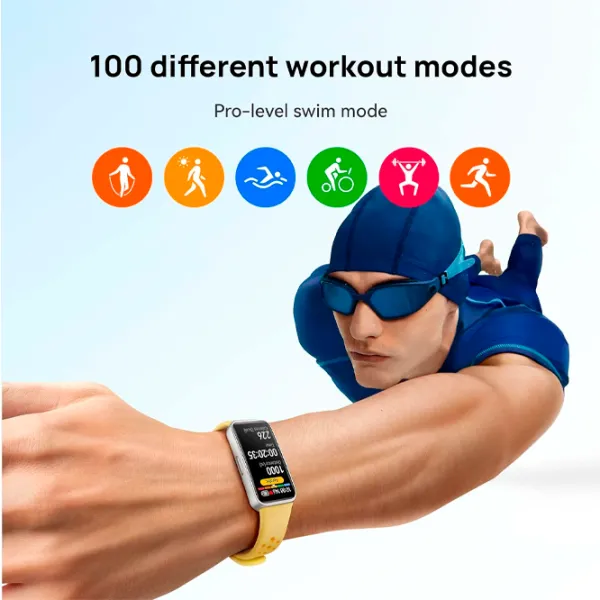 Huawei Band 9  1.47" / Yellow photo 6 Huawei Band 9  1.47" / Yellow photo 6
