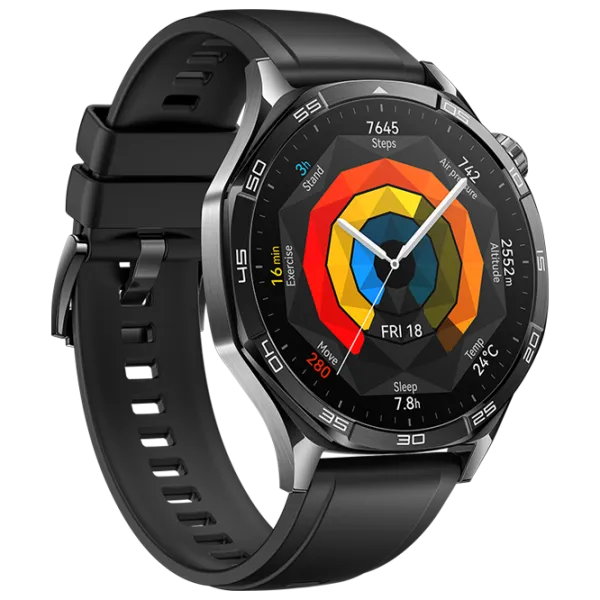 Умные часы Huawei Watch GT 5  1.43" / 46 мм / Черный - Чёрный / VLI-B19 photo 7