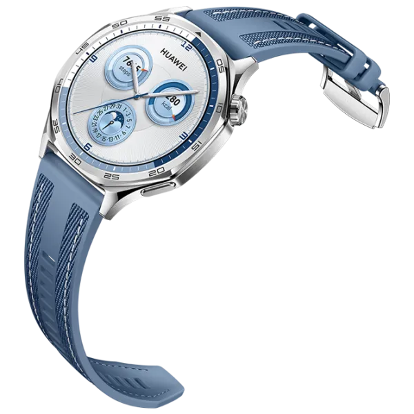 Умные часы Huawei Watch GT 5  1.43" / 46 мм / Серебряный - Синий / VLI-B19 photo 5