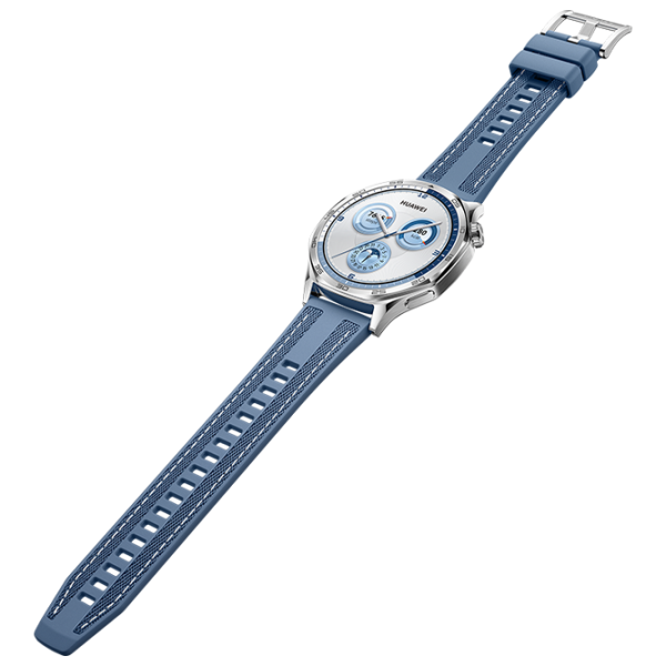 Умные часы Huawei Watch GT 5  1.43" / 46 мм / Серебряный - Синий / VLI-B19 photo 9