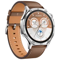 Умные часы Huawei Watch GT 5 1.43" / 46 мм / Серебряный - Коричневый / VLI-B19 photo 3
