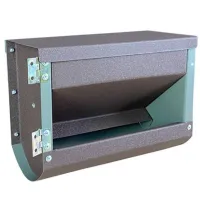 Hrănitoare pentru iepuri Tehno MS 10001782  Metal / Grey