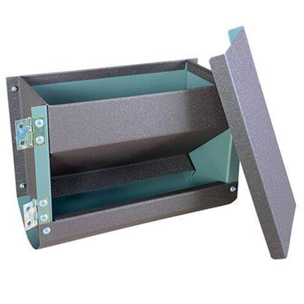 Hrănitoare pentru iepuri Tehno MS 10001782  Metal / Grey photo 2