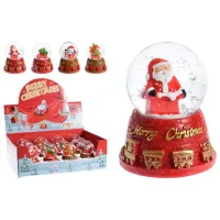 Сувенир Christmas "Glob cu zapada si Mos Craciun" Керамика / Разноцветный