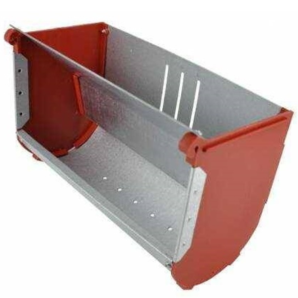 Hrănitoare pentru iepuri Tehno MS 00000392  Metal / Red photo 1