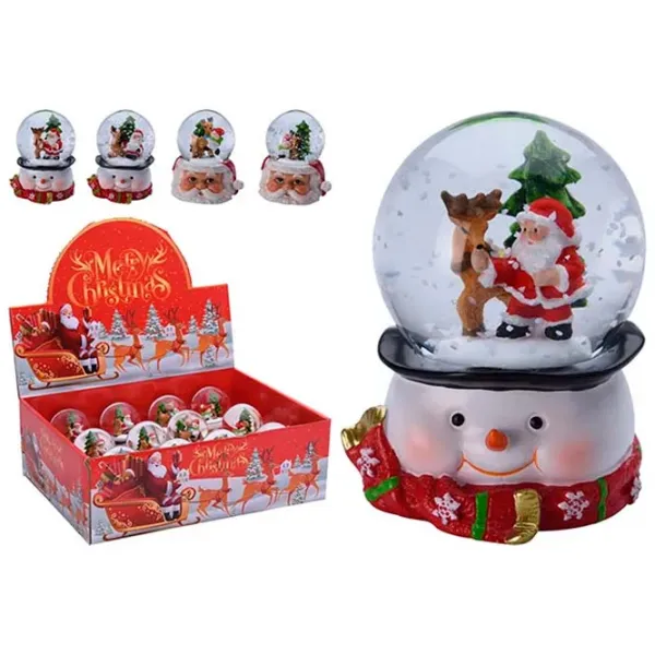 Suvenir Christmas "Glob cu zapada si Mos Craciun" Ceramică / Multicolor photo 1 Suvenir Christmas "Glob cu zapada si Mos Craciun" Ceramică / Multicolor photo 1