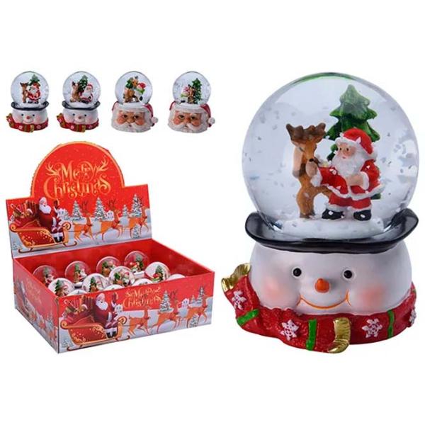 Suvenir Christmas "Glob cu zapada si Mos Craciun" Ceramică / Multicolor photo 1 Suvenir Christmas "Glob cu zapada si Mos Craciun" Ceramică / Multicolor photo 1