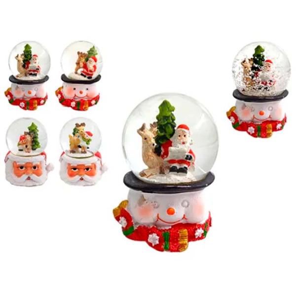 Suvenir Christmas "Glob cu zapada si Mos Craciun" Ceramică / Multicolor photo 2 Suvenir Christmas "Glob cu zapada si Mos Craciun" Ceramică / Multicolor photo 2