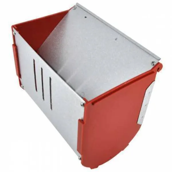 Hrănitoare pentru iepuri Tehno MS 00000393  Metal / Red photo 1