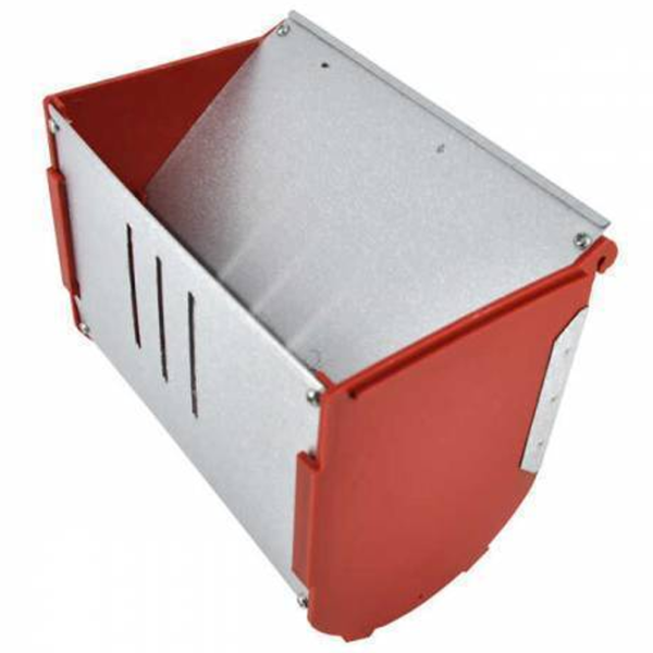 Hrănitoare pentru iepuri Tehno MS 00000393  Metal / Red photo 1