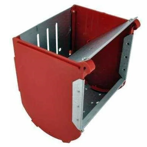 Hrănitoare pentru iepuri Tehno MS 00000393  Metal / Red photo 3