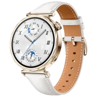 Ceas inteligent Huawei Watch GT 5  1.32" / 41 mm / Gold - White / VLI-B19