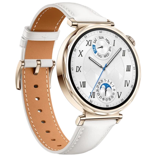 Умные часы Huawei Watch GT 5  1.32" / 41 мм / Золото - Белый / VLI-B19 photo 3
