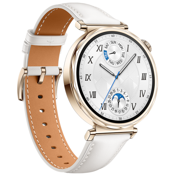 Умные часы Huawei Watch GT 5  1.32" / 41 мм / Золото - Белый / VLI-B19 photo 3