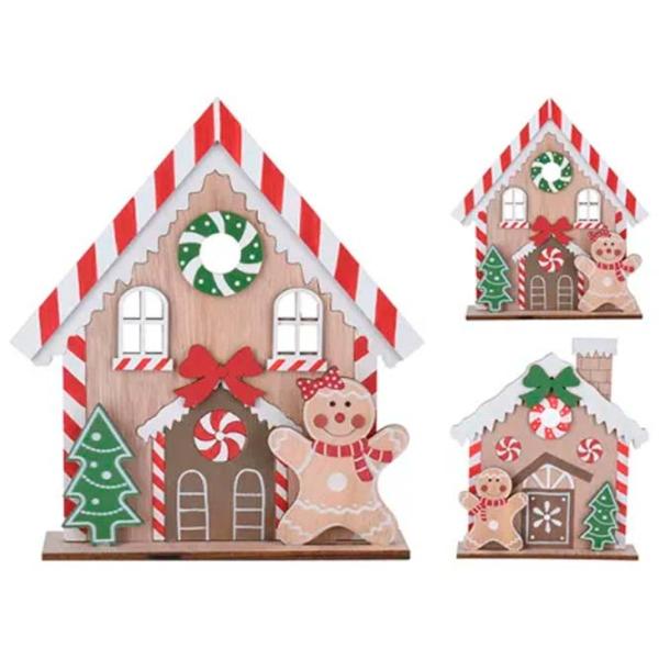 Сувенир Christmas "Casa din turta dulce" Керамика / Разноцветный photo 1