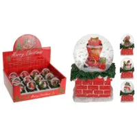 Suvenir Christmas "Glob cu zapada" Ceramică / Multicolor