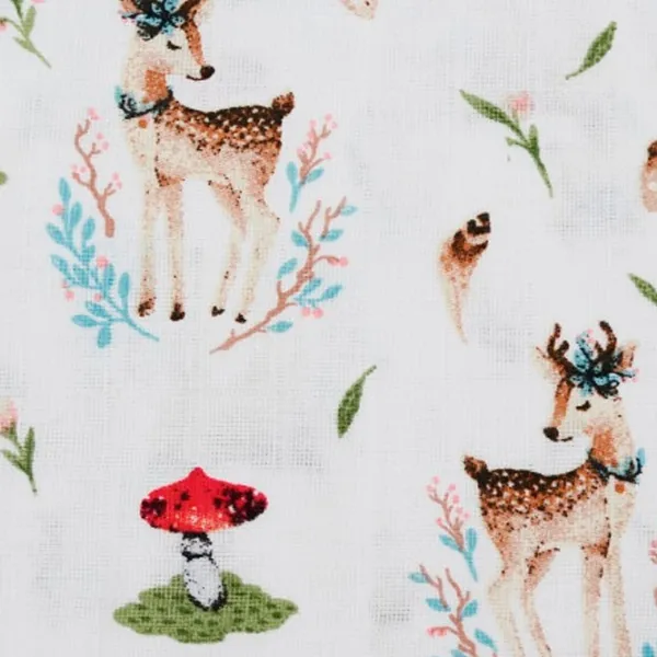 Pelincă Minikin Deer Muslin  / White photo 2 Pelincă Minikin Deer Muslin  / White photo 2