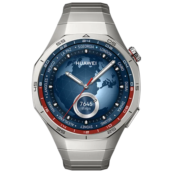 Ceas inteligent Huawei Watch GT 5 Pro  1.43" / 46 mm / Natural Titanium - Titanium /  photo 2