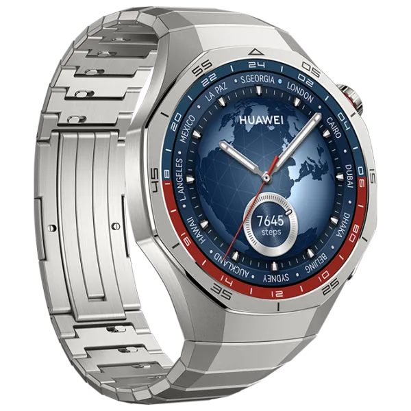 Ceas inteligent Huawei Watch GT 5 Pro  1.43" / 46 mm / Natural Titanium - Titanium /  photo 3