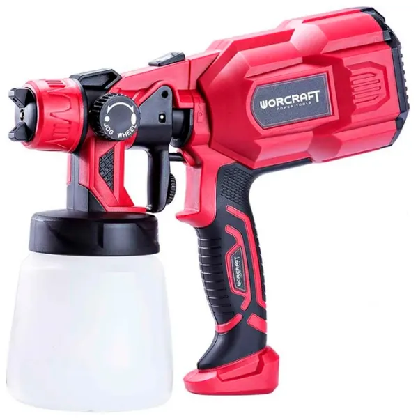 Aerograf Worcraft SG06-800 0.8 l/ Red photo 1