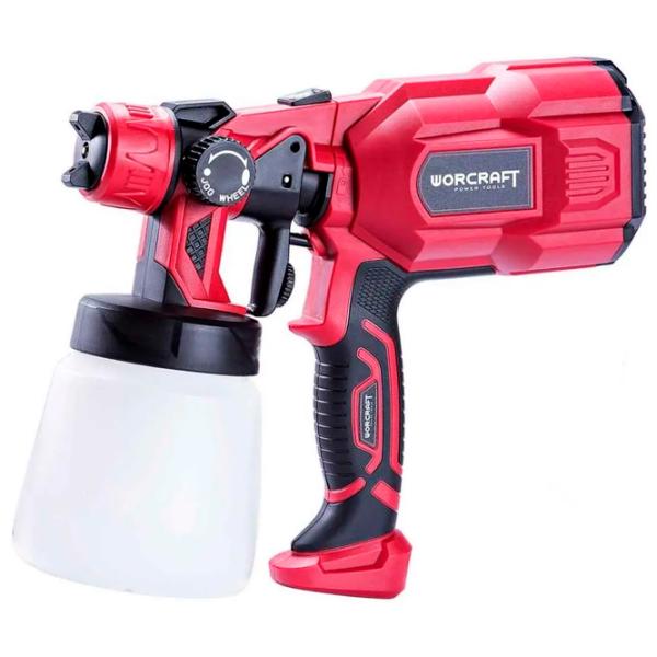 Aerograf Worcraft SG06-800 0.8 l/ Red photo 4