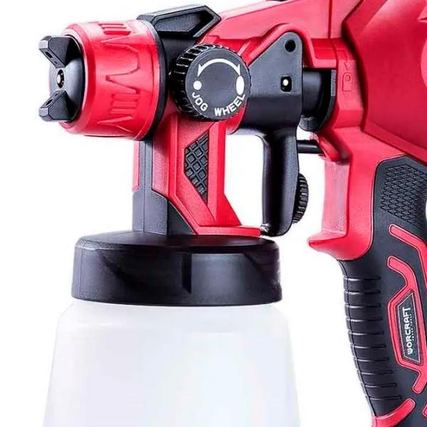 Aerograf Worcraft SG06-800 0.8 l/ Red photo 5