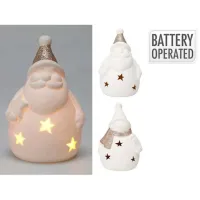 Сувенир Christmas "Om de zapada/Mos Craciun" Керамика / Белый