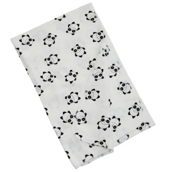 Pelincă Minikin Panda Muslin  / White photo 1