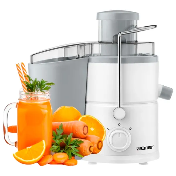 Storcator de fructe ZELMER ZJE3800 Centrifugă / 600 W / Gray White photo 5