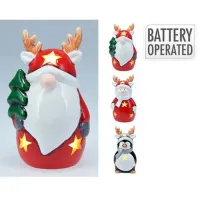 Сувенир Christmas "Figurina cu coarne" Керамика / Разноцветный