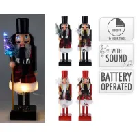 Сувенир Christmas "Spargatorul de nuci muzical" Textil / Разноцветный