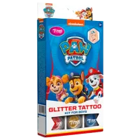 Креативный набор Tytoo Glitter Tattoo Kit Paw Patrol 5999094502185 3+ / Разноцветный Синий