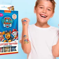 Set de creație Tytoo Glitter Tattoo Kit Paw Patrol 5999094502185 3+ / Multicolor Blue photo 2