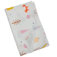 Pelincă Minikin Forest Muslin  / White