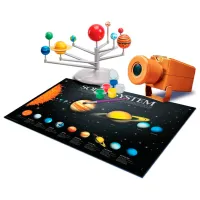 Set de creație 4M Steam Powered Kids Space Exploration 4893156055378 5+ / Multicolor Multicolor photo 3