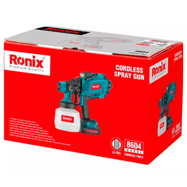 Aerograf Ronix RONIX 8604 1.2 l/ Blue photo 7