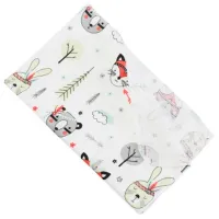 Pelincă Minikin Animals Muslin  / White