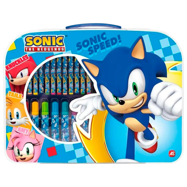 Set de creație As Kids Sonic the Hedgehog Art Case 5203068662318 3+ / Multicolor Multicolor photo 1