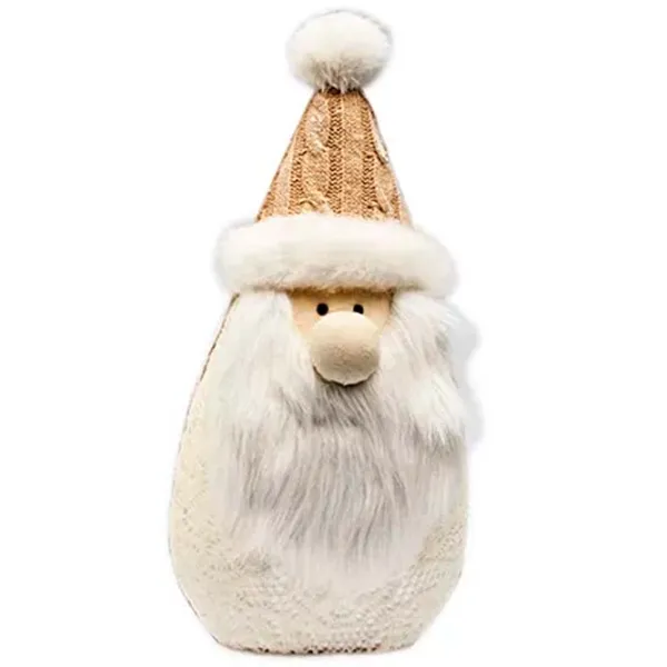 Suvenir Christmas "Santa" Knitted Style Textil / White photo 1