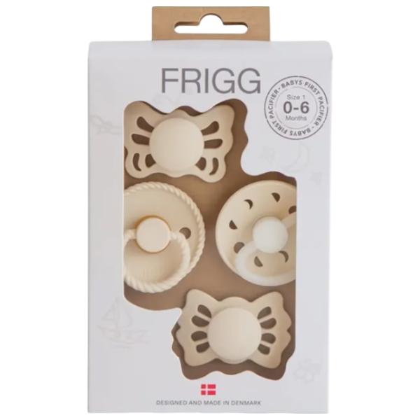 Соска круглая Frigg Floral heart  Для девочек / - / Латекс / Кремовый photo 1 Соска круглая Frigg Floral heart  Для девочек / - / Латекс / Кремовый photo 1